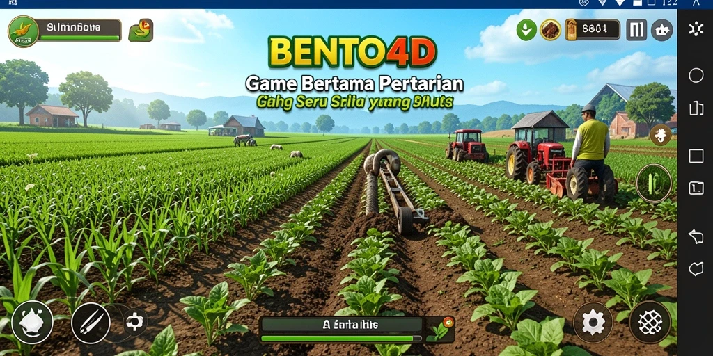 Tampilan gameplay BENTO4D yang menyenangkan dan interaktif.