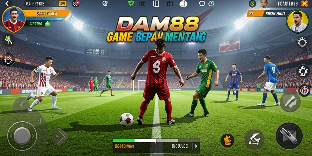 Tampilan gameplay seru dan menarik di DAM88.