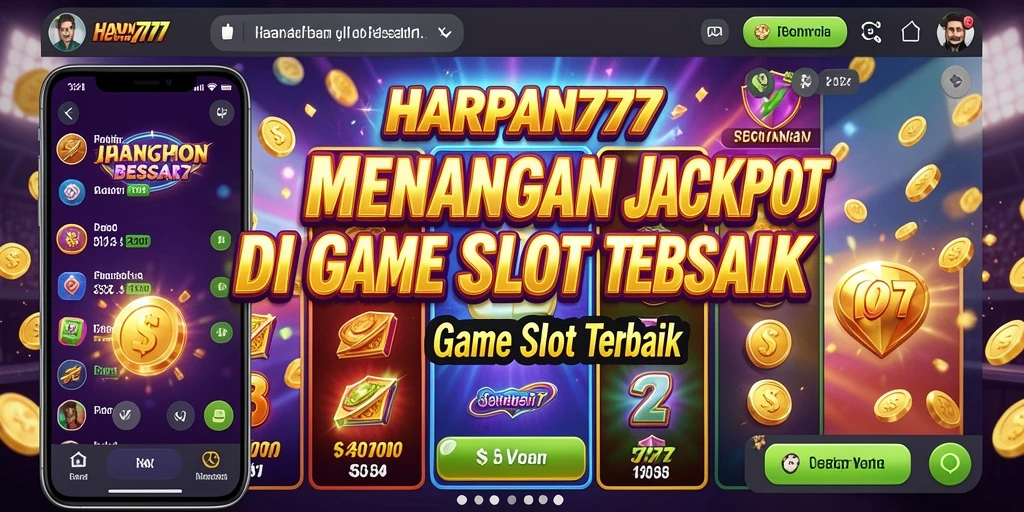 Tampilan gameplay slot HARAPAN777 yang menegangkan dan mengasyikkan.