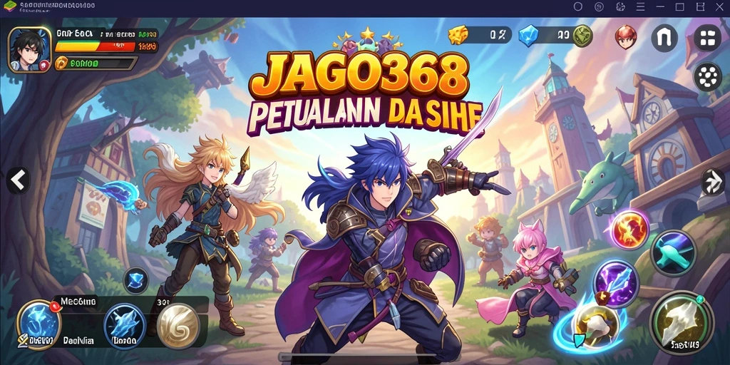 Tampilan menarik dari gameplay seru JAGO368 dengan karakter Anime.