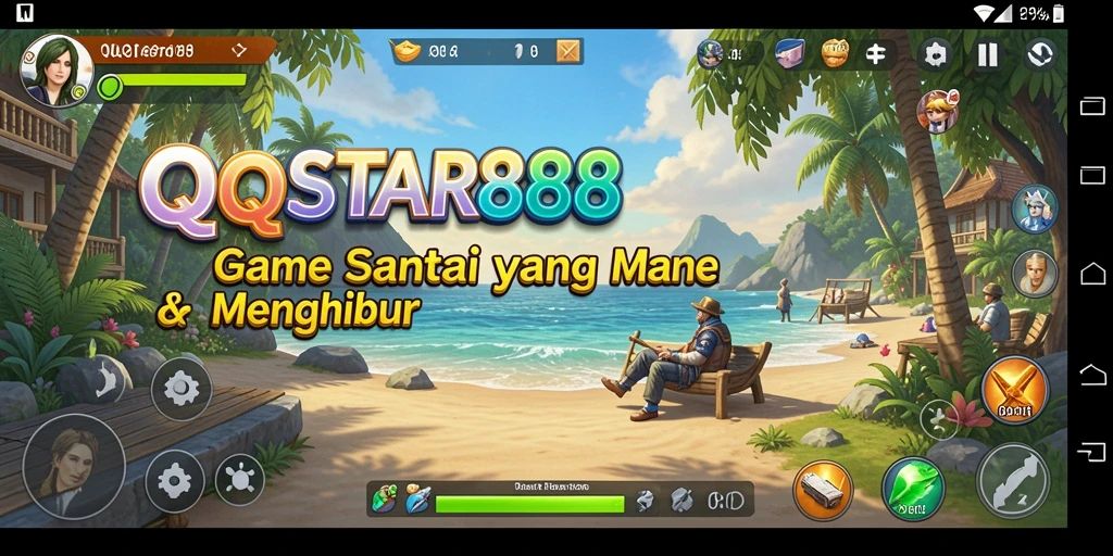 Tampilan gameplay <strong>QQSTAR88</strong> yang menyenangkan dan menghibur.