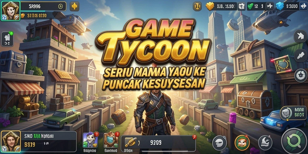 Tangkapan layar SR996 menampilkan gameplay seru dan interaktif dalam dunia Tycoon.